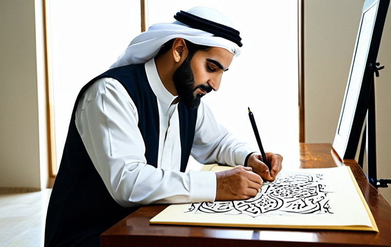 TESOL 강사로서의 자원 활용법 - **Prompt:** "A professional Arabic teacher in a modern classroom, fully clothed in modest profession... TESOL 강사로서의 자원 활용법 - **Prompt:** "A professional Arabic teacher in a modern classroom, fully clothed in modest profession...