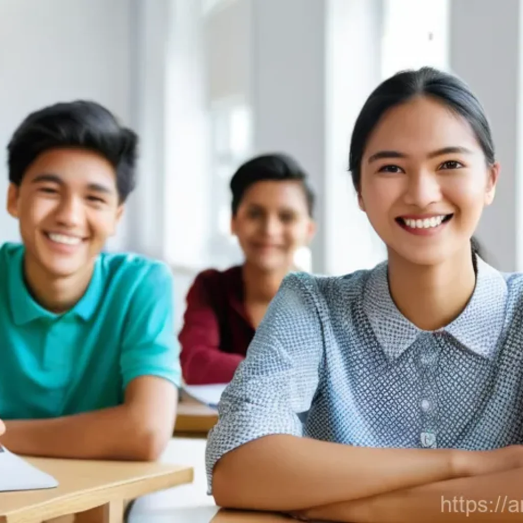 TESOL 강사로서의 언어적 기술 - **Prompt:** A diverse group of adult and young adult students (aged 16-30) from various cultural bac...